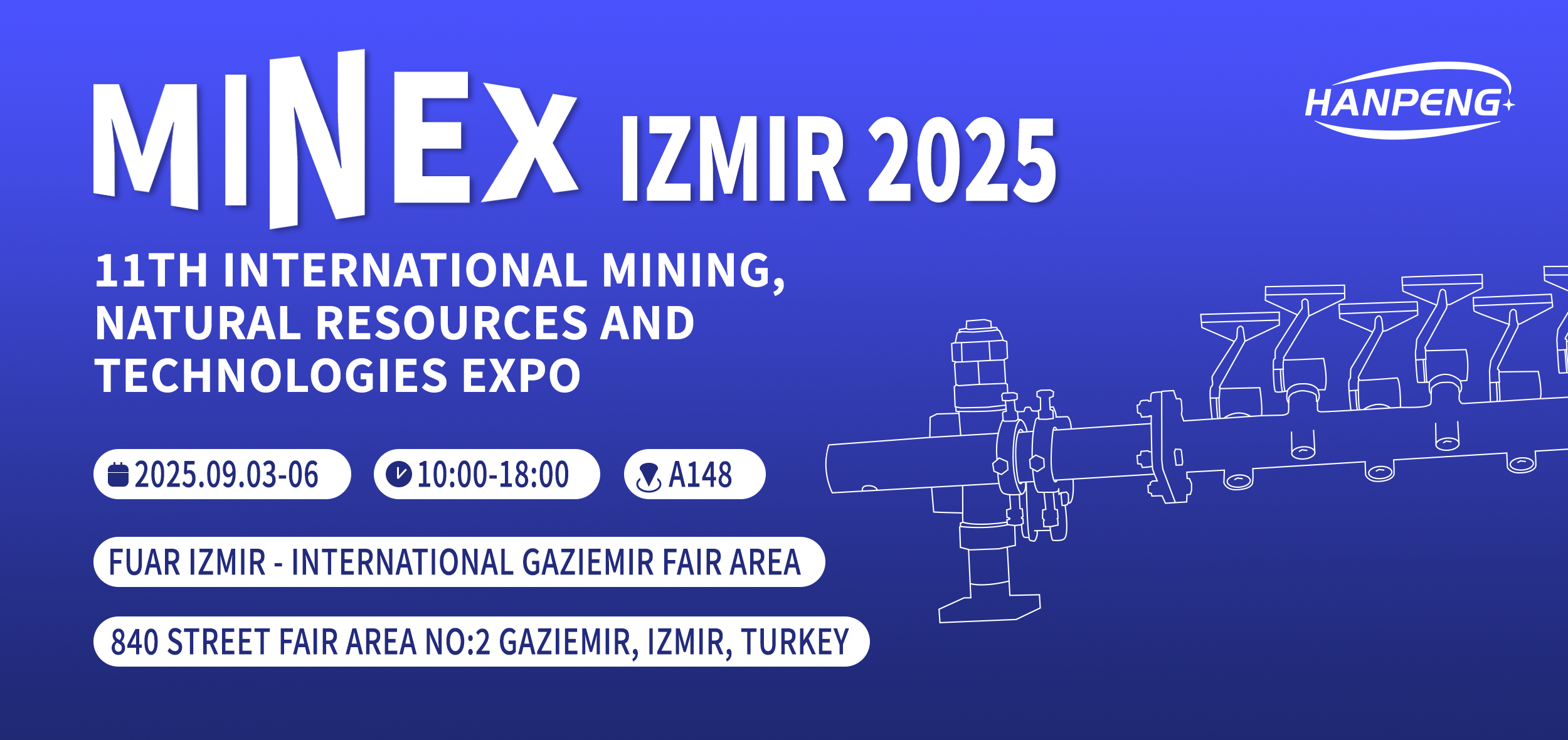 邀請參加 MINEX 伊茲密爾 2025