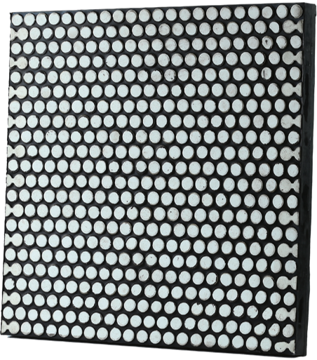 תוחם גומי קרמי רפידות פאנלים באיכות גבוהה עמידים בפני שחיקה 