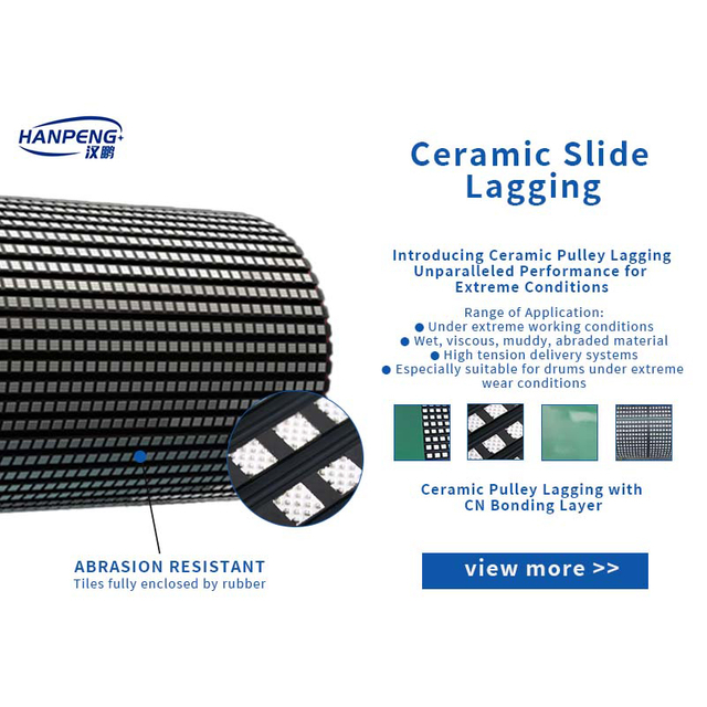 高磨损抗性陶瓷滑梯滞后