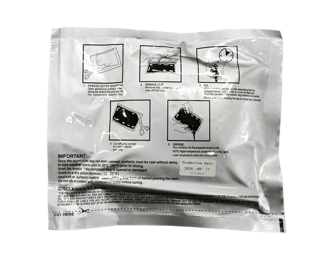 紧急输送带橡胶养护树脂 - RapidFix 2 - 部分